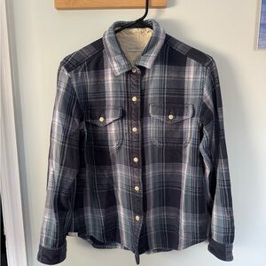 Outerknown Women’s Plaid Blanket Shirt S